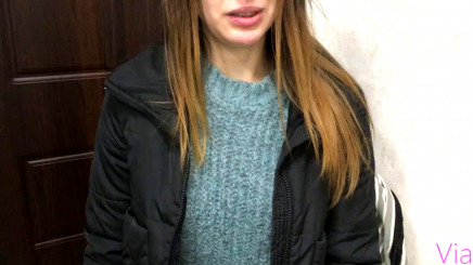 Отблагодарила за место для ночевки